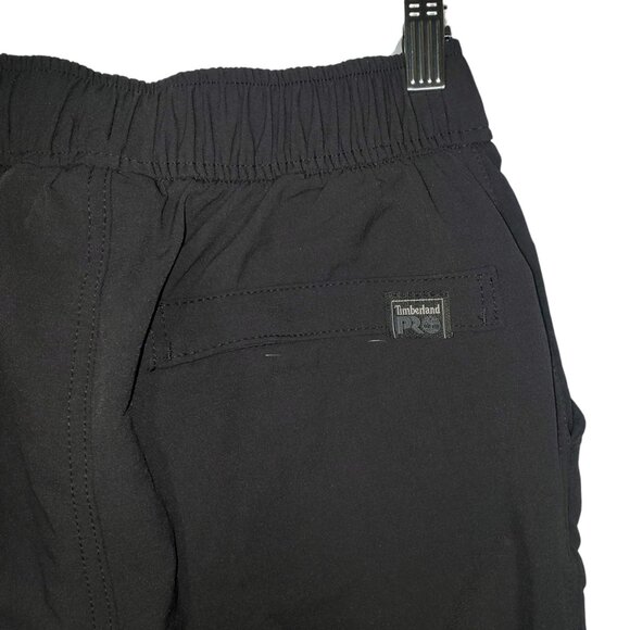 Timberland Pro Cargo Jogger Pants Women's 2 Black Nylon Stretch Utility Gorpcore - Picture 4 of 6